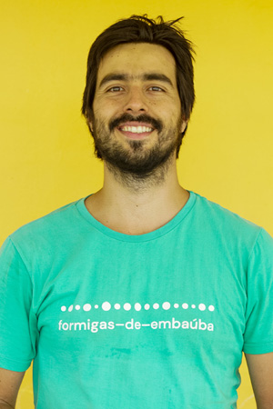 Rafael Ribeiro co-founder of formigas-de-embaúba